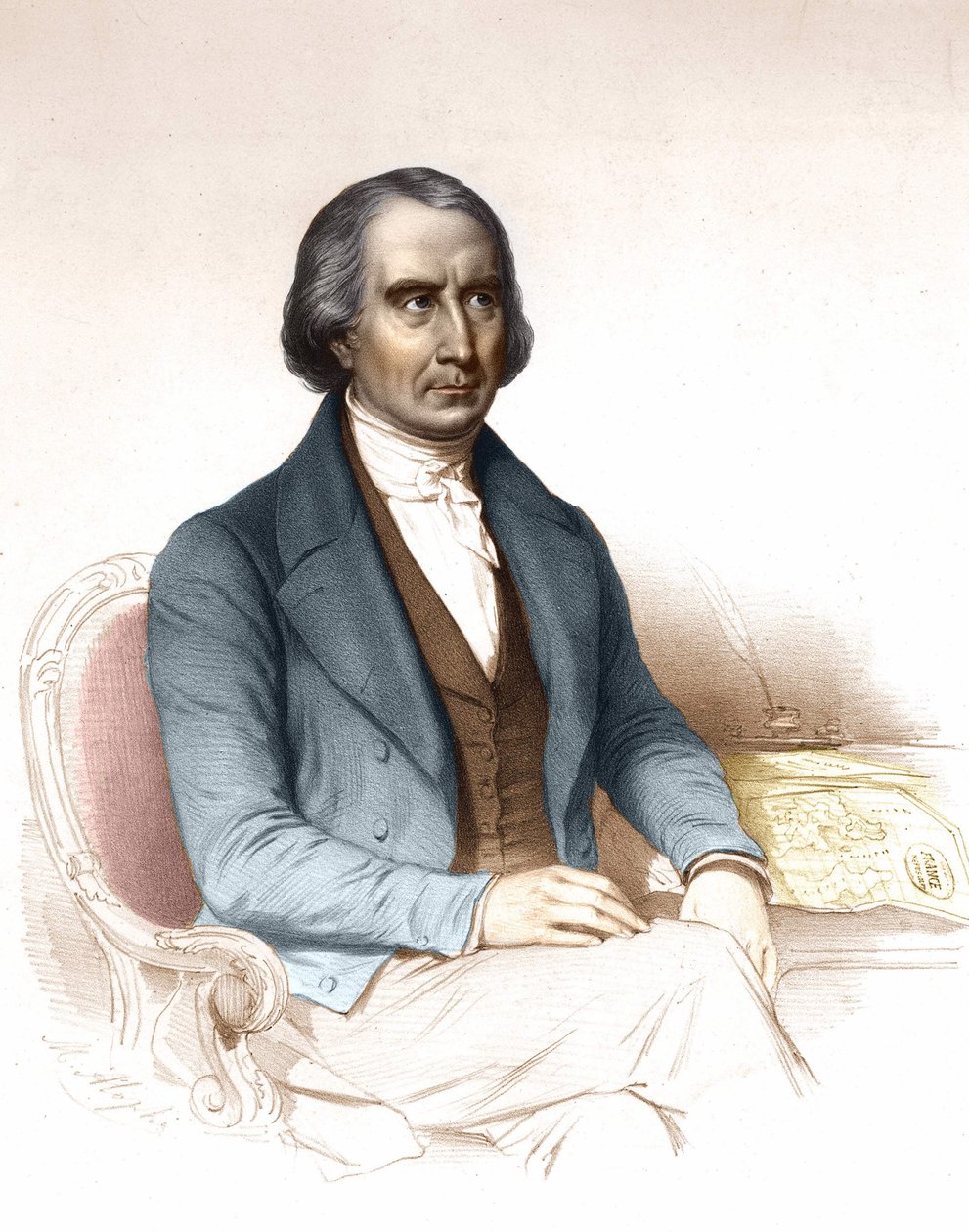 弗朗索瓦-阿拉戈（1786-1853），法国天文学家、物理学家和政治家。 作者 未知艺术家