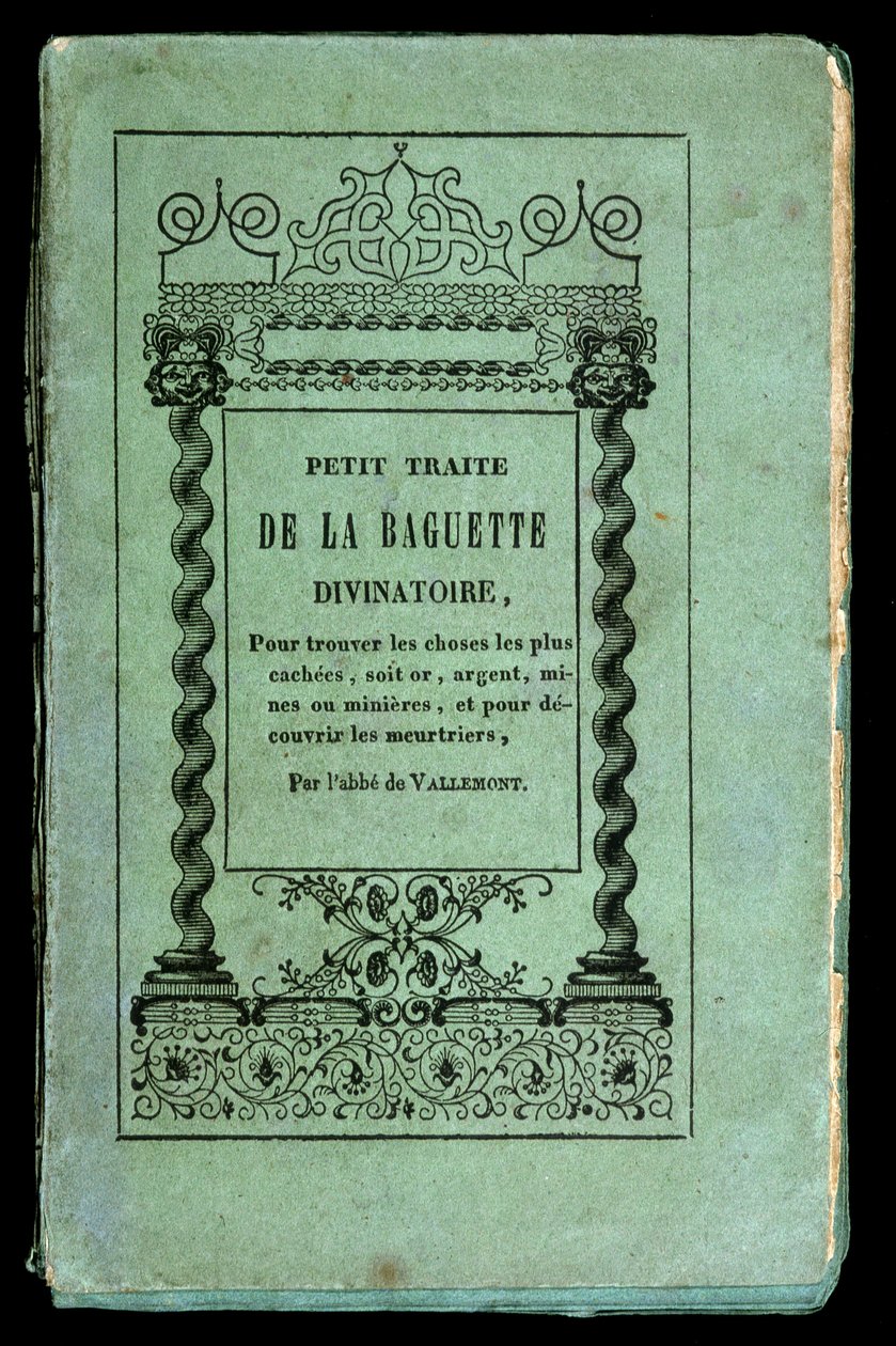 Vallemont 方丈的“Traite de la baguette divinatoire”一书的卷首 作者 未知艺术家