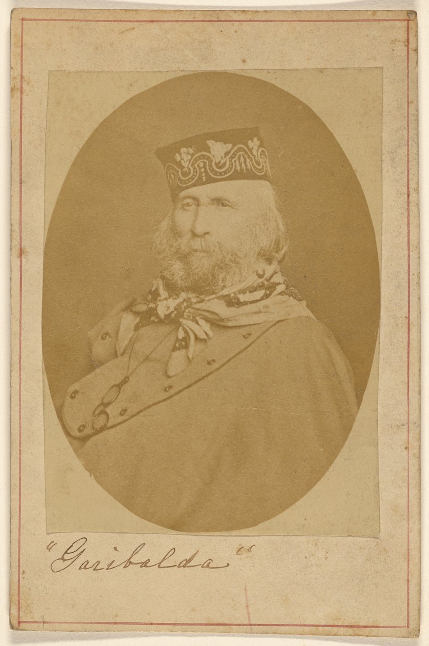 "加里波第"[原文如此]/[朱塞佩-加里波第，1807-1882]] 作者 未知艺术家