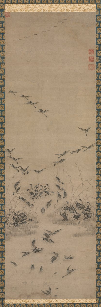 大雁归巢 作者 未知艺术家