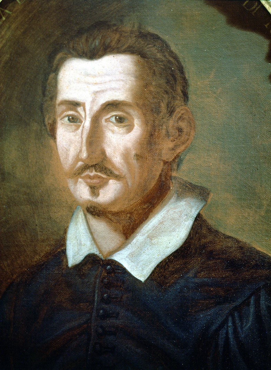 Gerolamo (Girolamo) Frescobaldi (1583 - 1643)。匿名画作。那不勒斯音乐学院 作者 未知艺术家