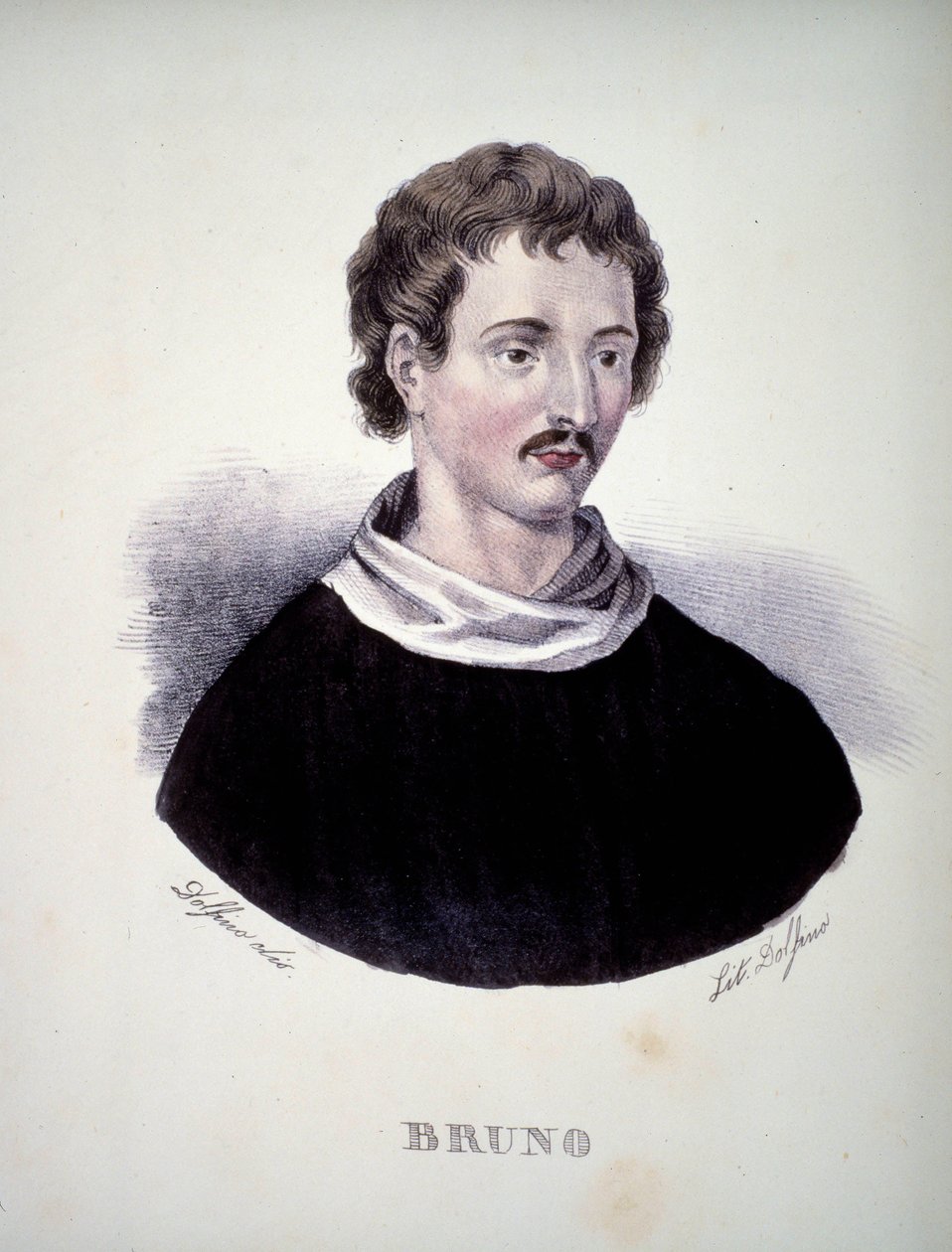 乔丹诺-布鲁诺（Giordano Bruno），意大利哲学家 作者 未知艺术家