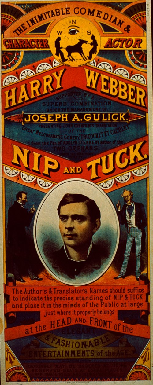 Harry Webber Poster Advertisment, c.1890-99 (colour litho) 作者 未知艺术家