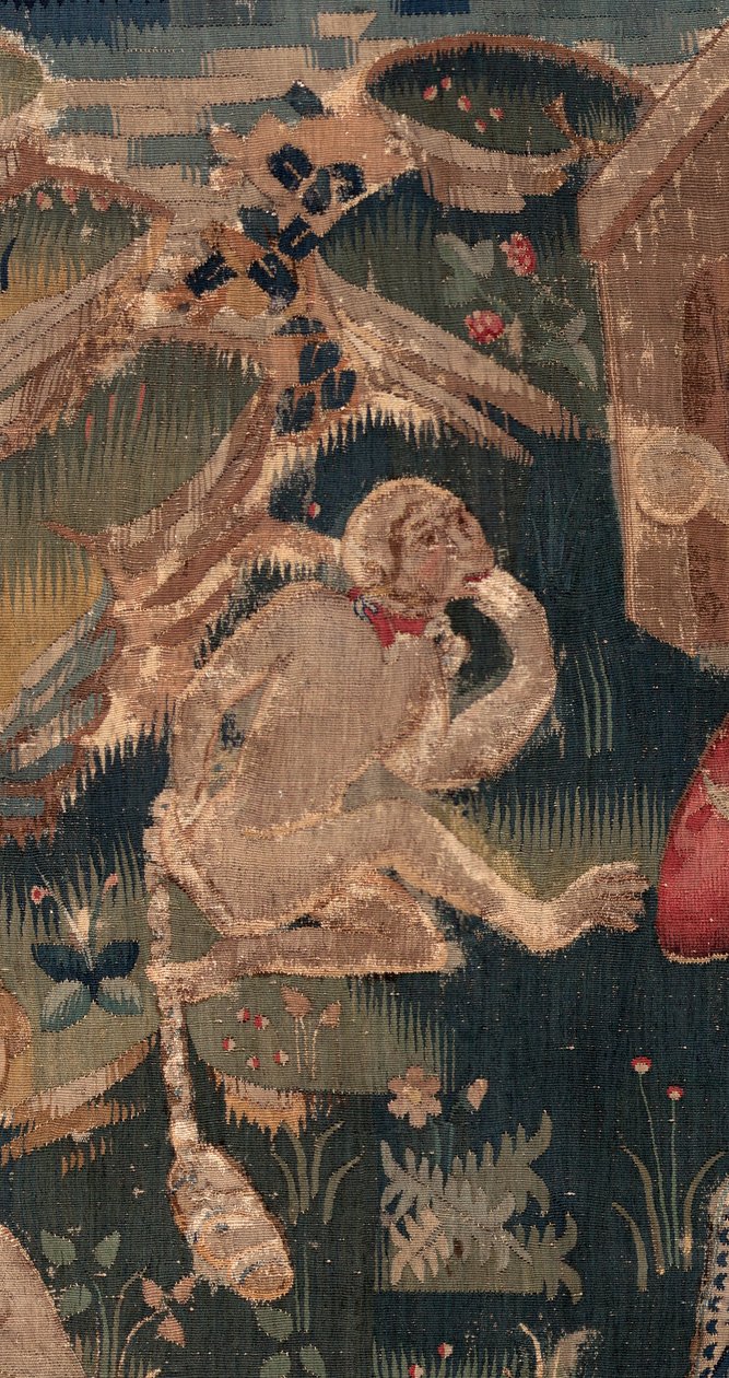 Saint Piat 和 Saint Eleuthère 的历史，第 12 场：论坛报女儿的复活 细节。 作者 未知艺术家