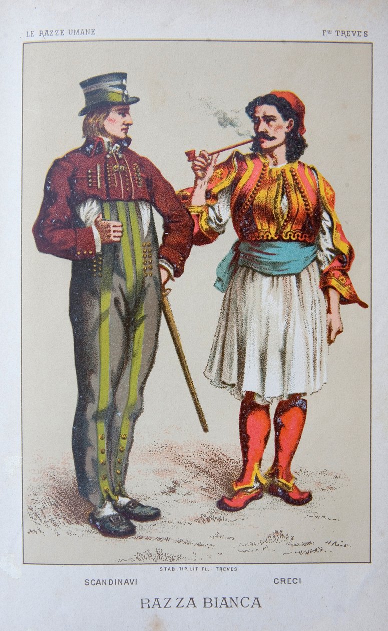 Illustration from "The human race" by Louis Figuier 作者 未知艺术家