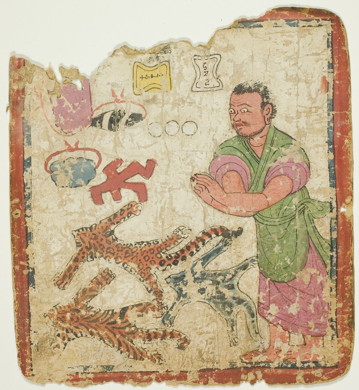 一套入门卡中的图像 (Tsakali) 作者 未知艺术家