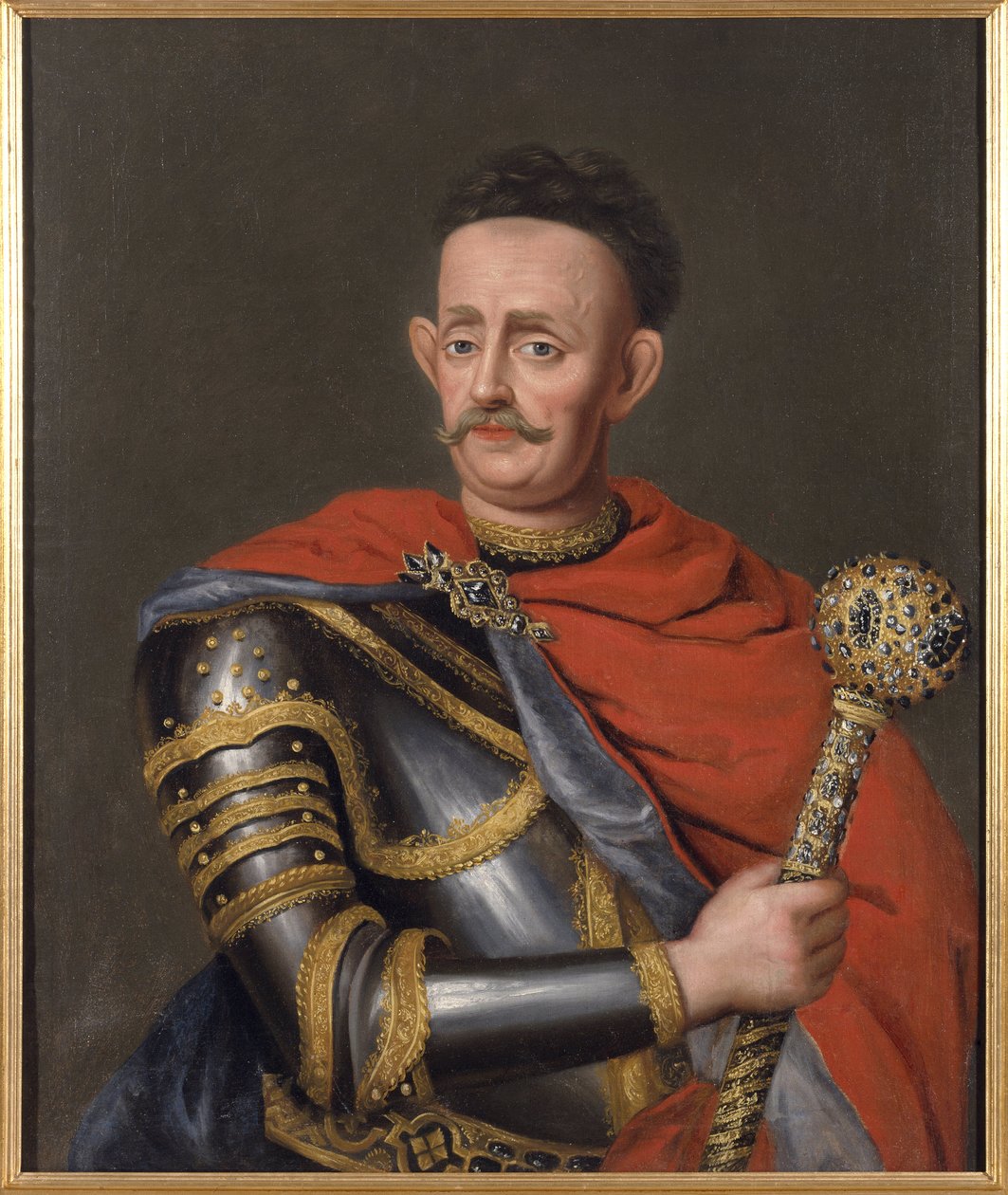 Jan Kazimierz Sapieha, 立陶宛大酋长 - Jan Kazimierz Sapieha the Younger (1637-1720)，立陶宛大酋长，无名。 布面油画。 尺寸：88x73.5 厘米。 斯德哥尔摩国家博物馆 作者 未知艺术家