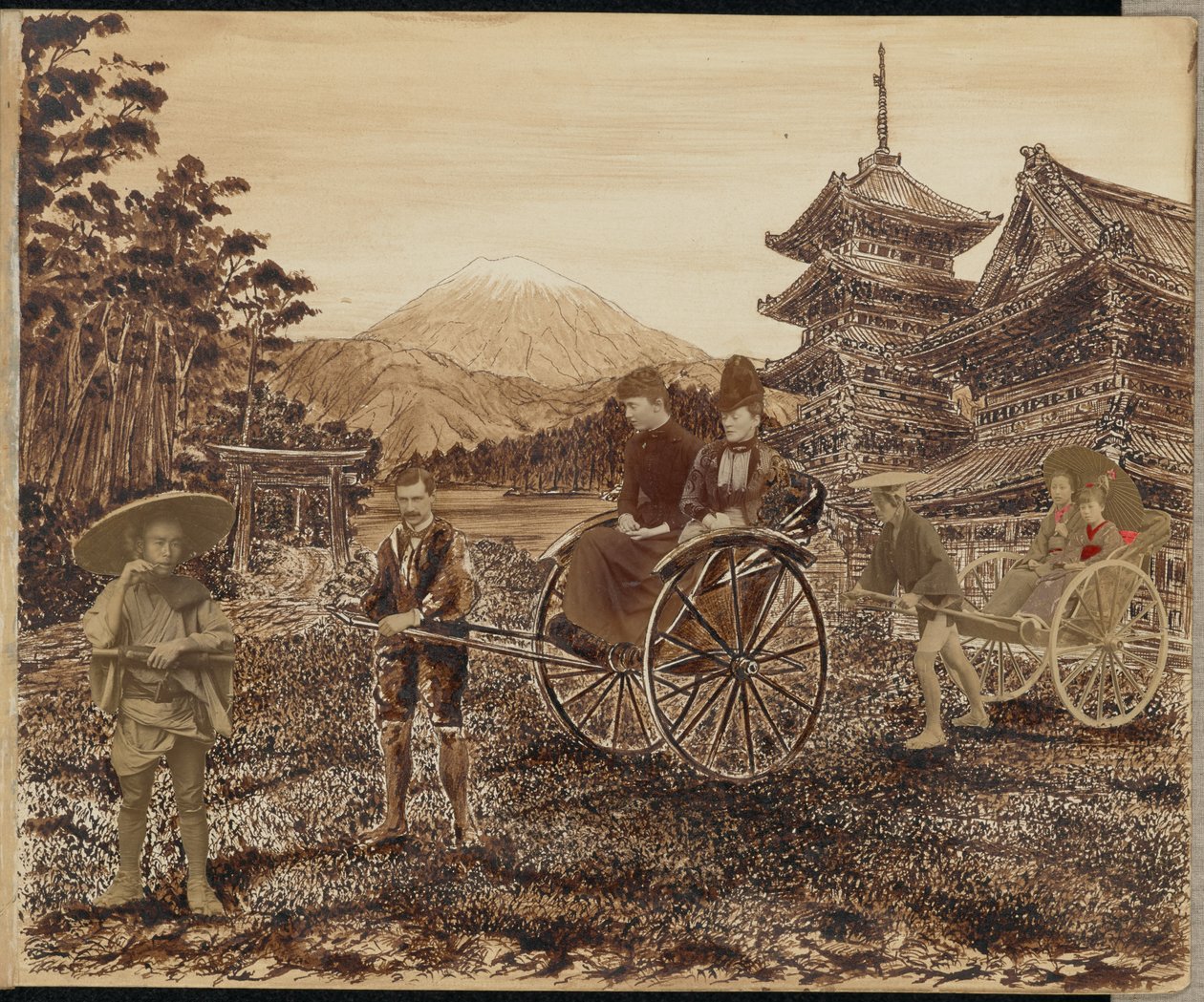 [日本场景］ 作者 未知艺术家