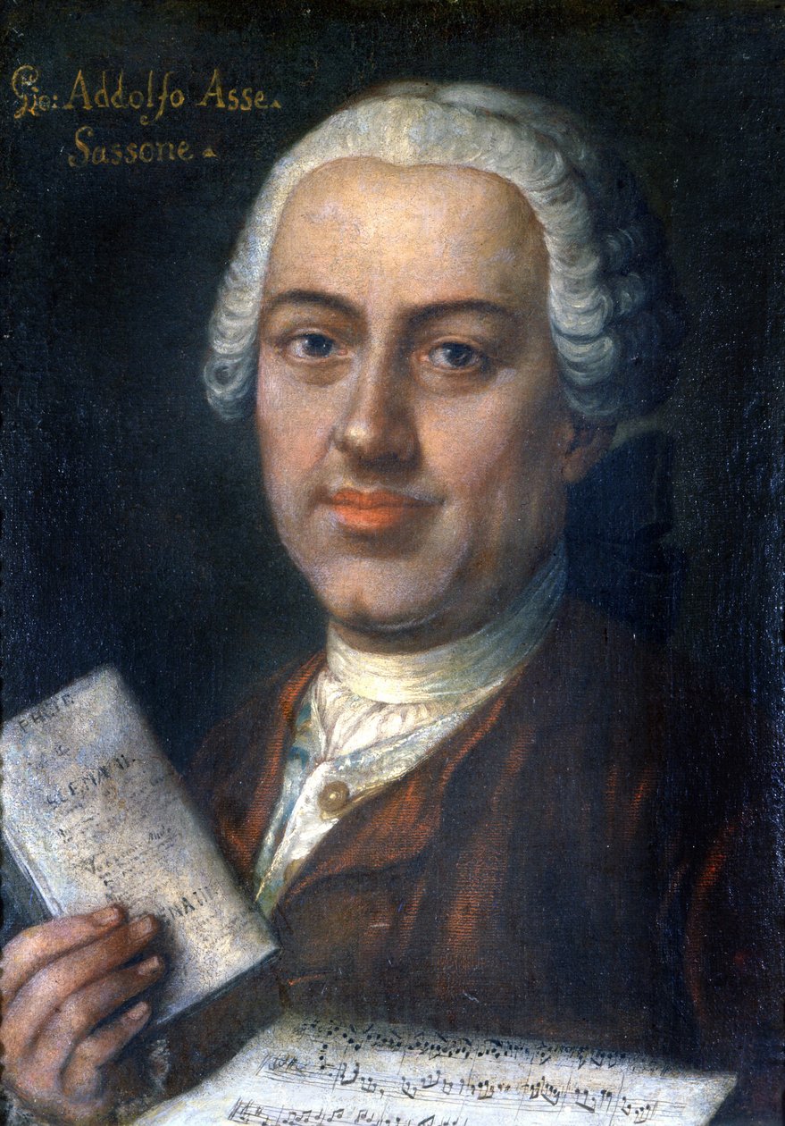 Johann Adolf Hasse，德国作曲家 1699-1783，米兰斯卡拉博物馆 作者 未知艺术家