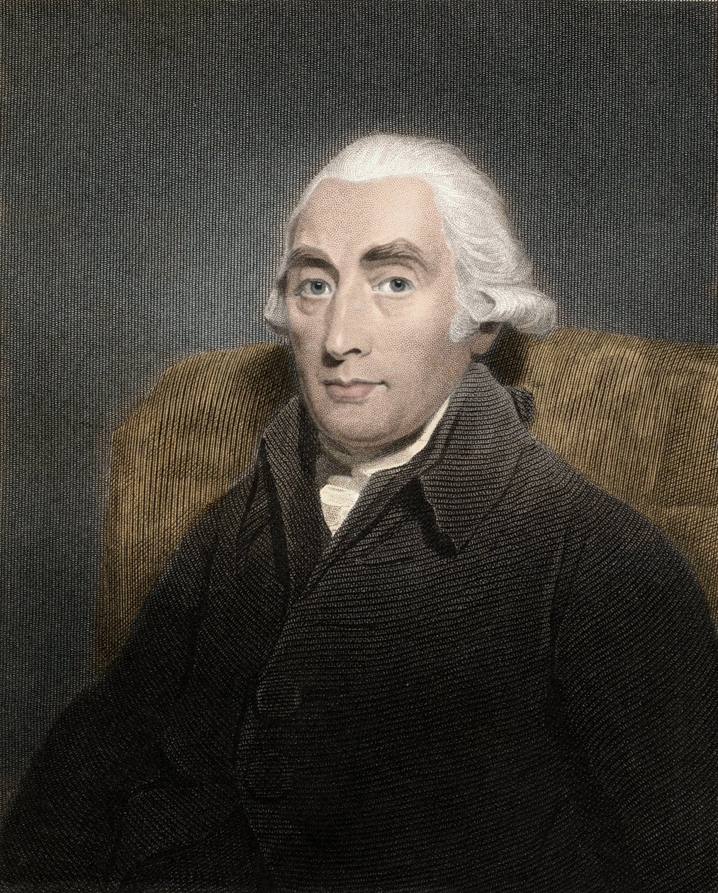 约瑟夫·布莱克 (1728-1799)，苏格兰物理学家和化学家 - 苏格兰化学家约瑟夫·布莱克 (1728-1799) 的肖像 作者 未知艺术家