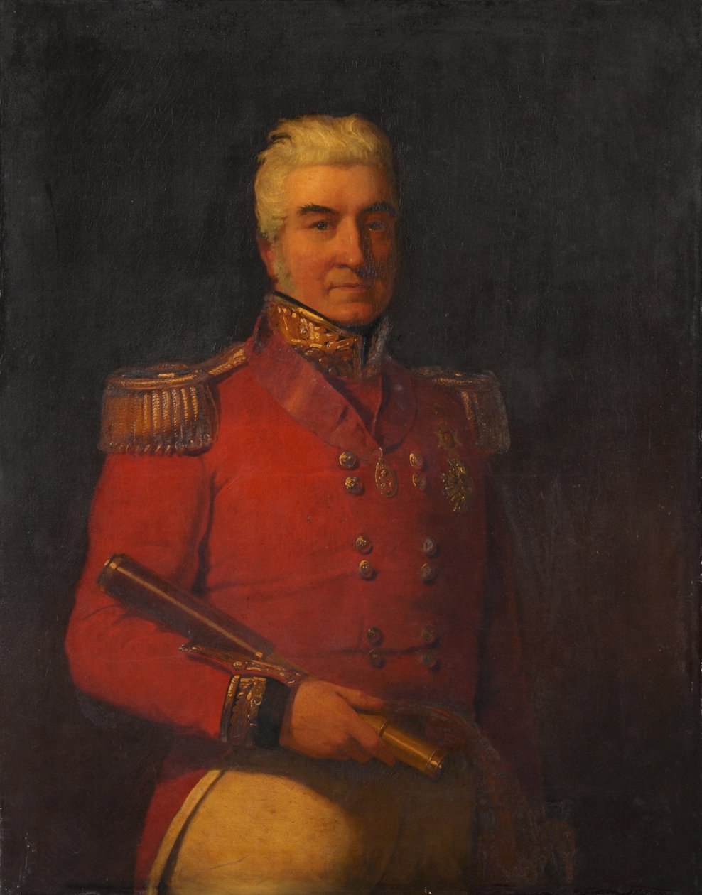少将威廉·莫里森爵士 KCB (1781-1851)，马德拉斯陆军参谋 作者 未知艺术家