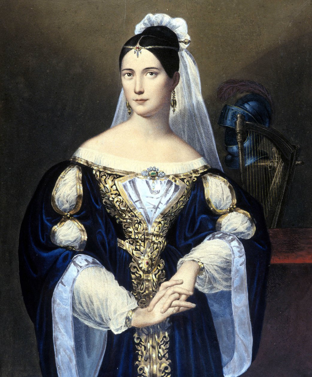 Maria de la Felicidad Malibran (1808 - 1836)。 作者 未知艺术家