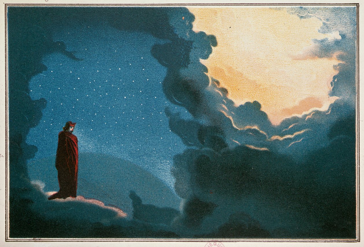 Mephistopheles (Mephisto) 或 La Nuit，基于歌德 (Faust) 的作品，由 Arrigo (或 Enrico) Boito 作者 未知艺术家
