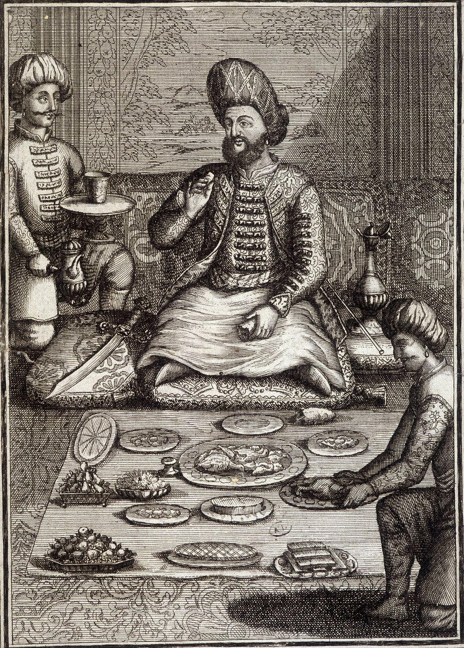 Méhémet Réza Beg，波斯大使，18 世纪初。 作者 未知艺术家
