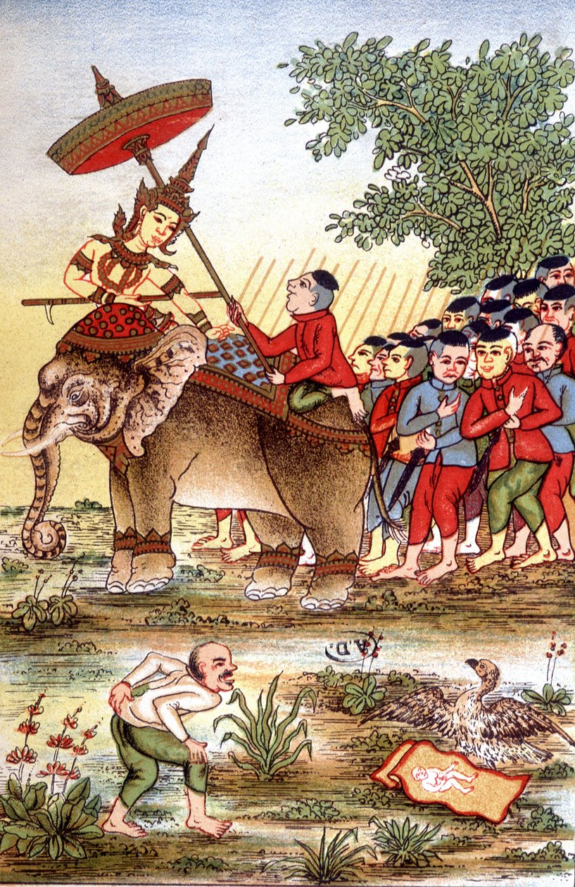 Mission to Indochina by Augustus Pavie, French explorer and diplomat (1847 - 1925), late 19th century. Bibliotheque des arts décoratifs de la ville de Paris. Maciet Collection. 作者 未知艺术家