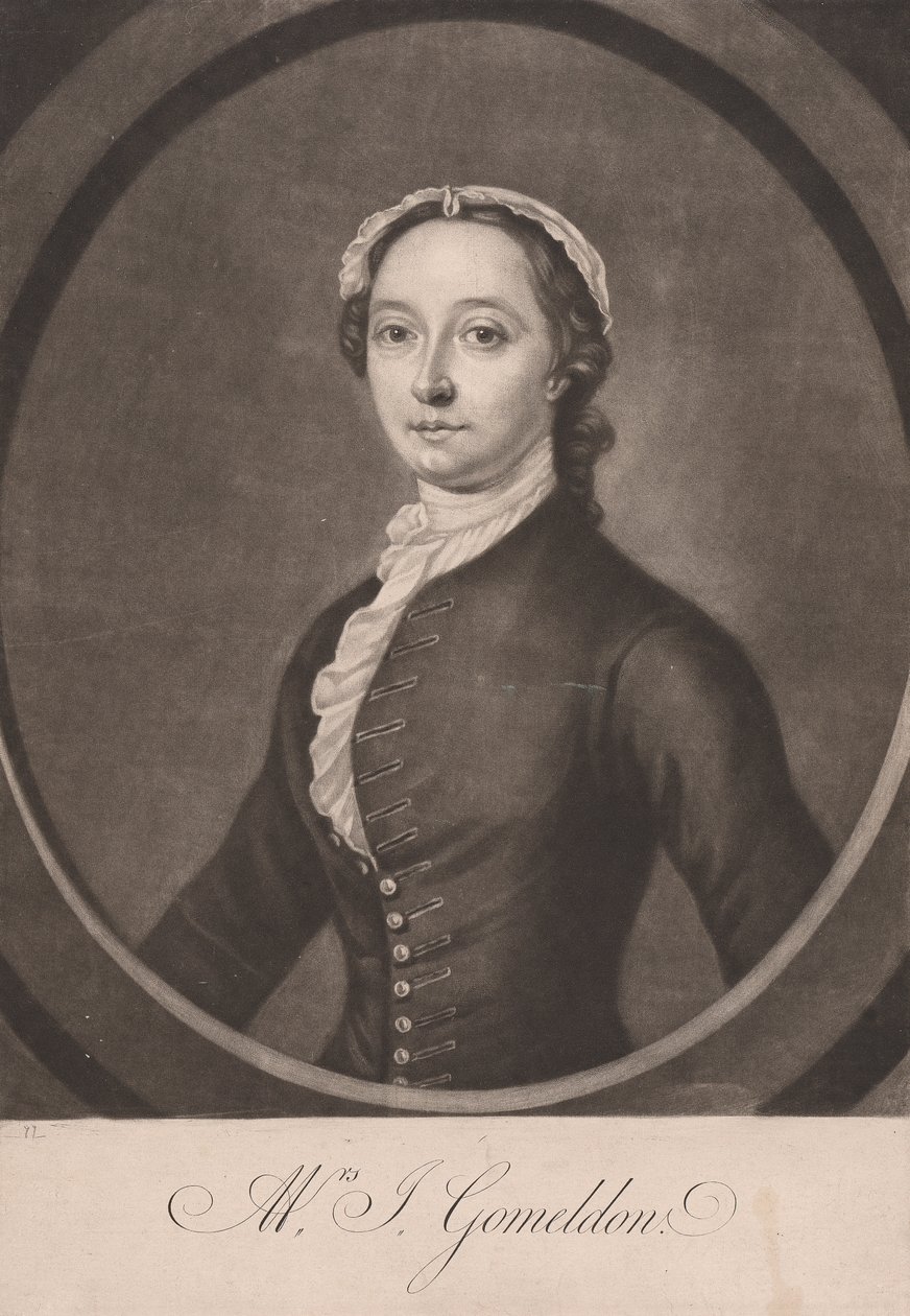 Mrs.J. Gomeldon 夫人 作者 未知艺术家