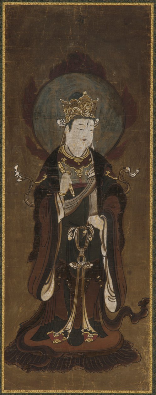 十二魔王之一：太释天（<em>因陀罗</em） 作者 未知艺术家