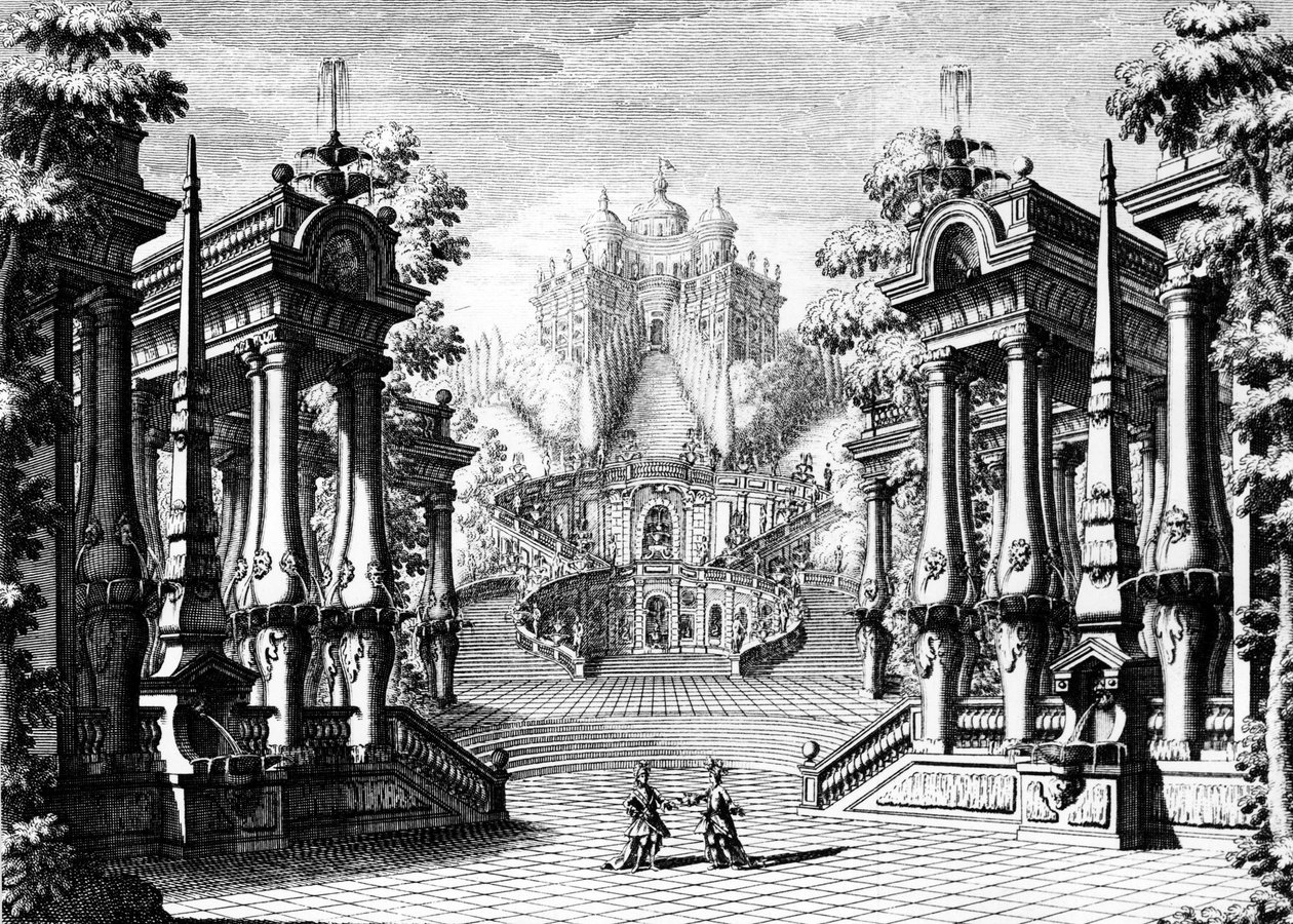歌剧：“La Clemenza di Tito”，安东尼奥·马佐尼，莫扎特的音乐，里斯本 1755 年，圣经。 歌剧。 作者 未知艺术家