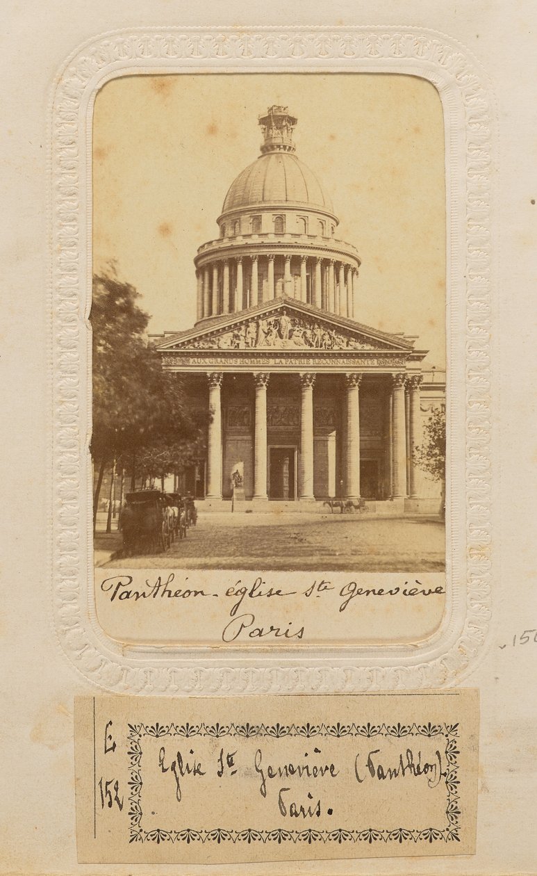 Panthéon - 巴黎圣日内瓦教堂 作者 未知艺术家