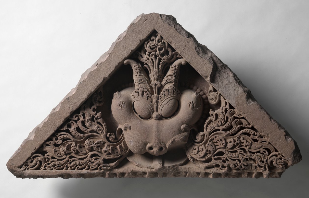 荣耀之面（Kirti-mukha）的基座 作者 未知艺术家