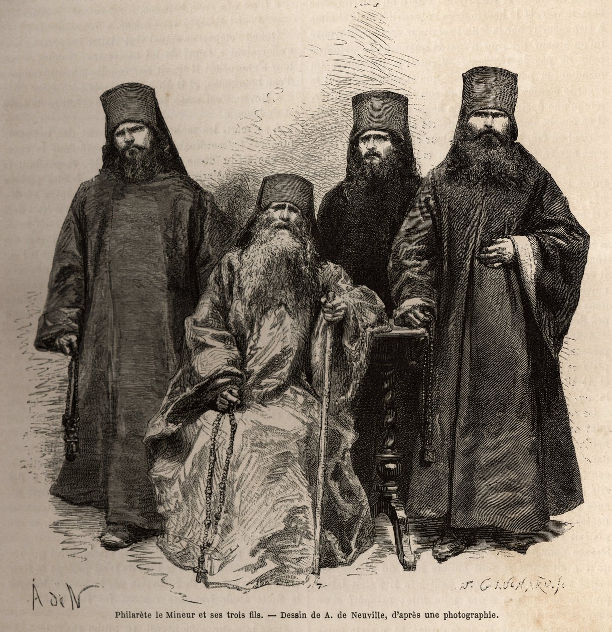 Philarete Ushka, known as the miner 作者 未知艺术家