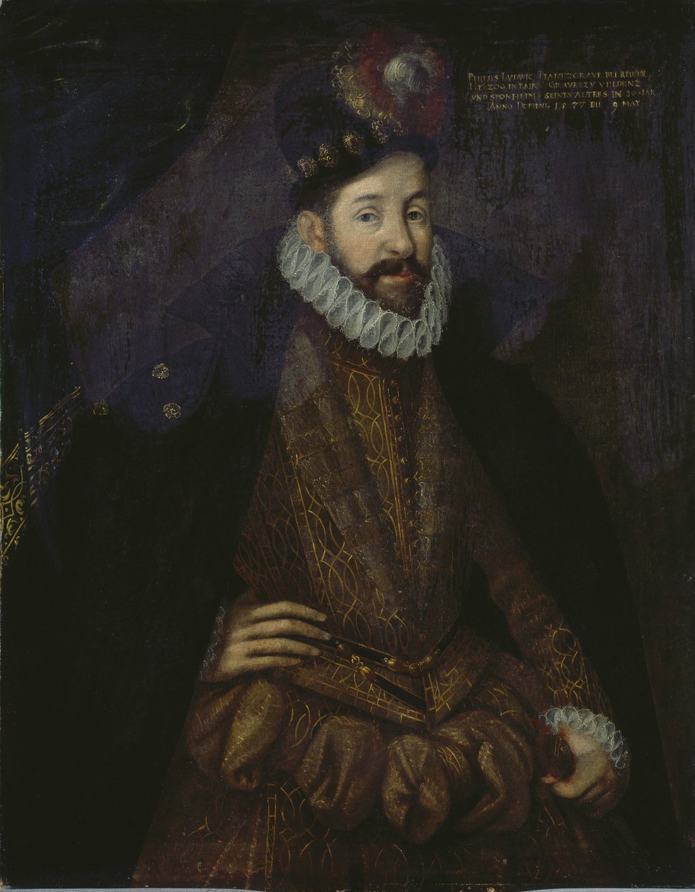 Philippe Louis de Neubourg - (Philippe-Louis de Neubourg) - Portrait of Philipp Ludwig (1547-1614), Duke of Palatinate-Neuburg, Anonymous . Oil on canvas 作者 未知艺术家