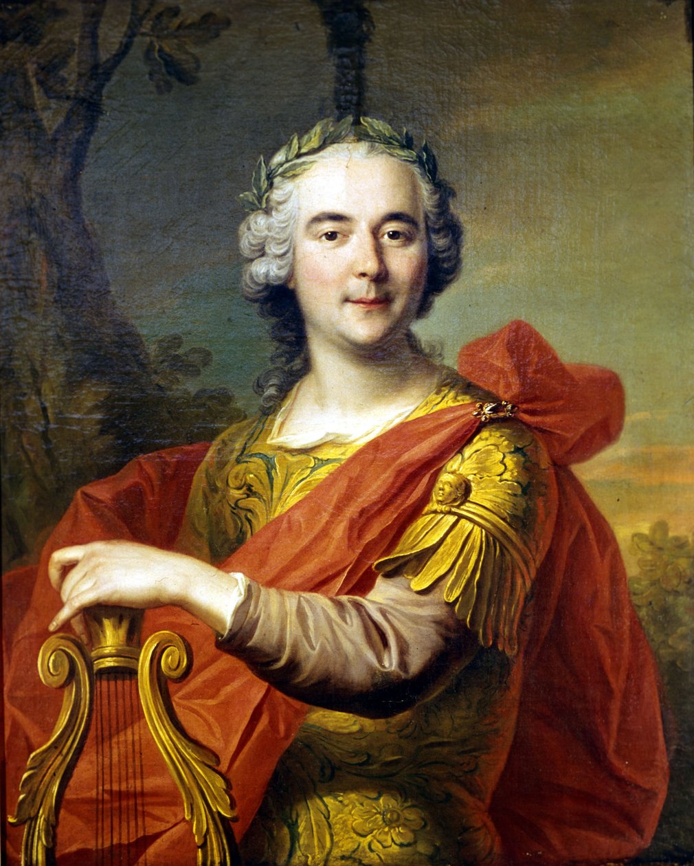 Pierre de Jelyotte (1713 - 1797)，法国男高音和作曲家。 作者 未知艺术家