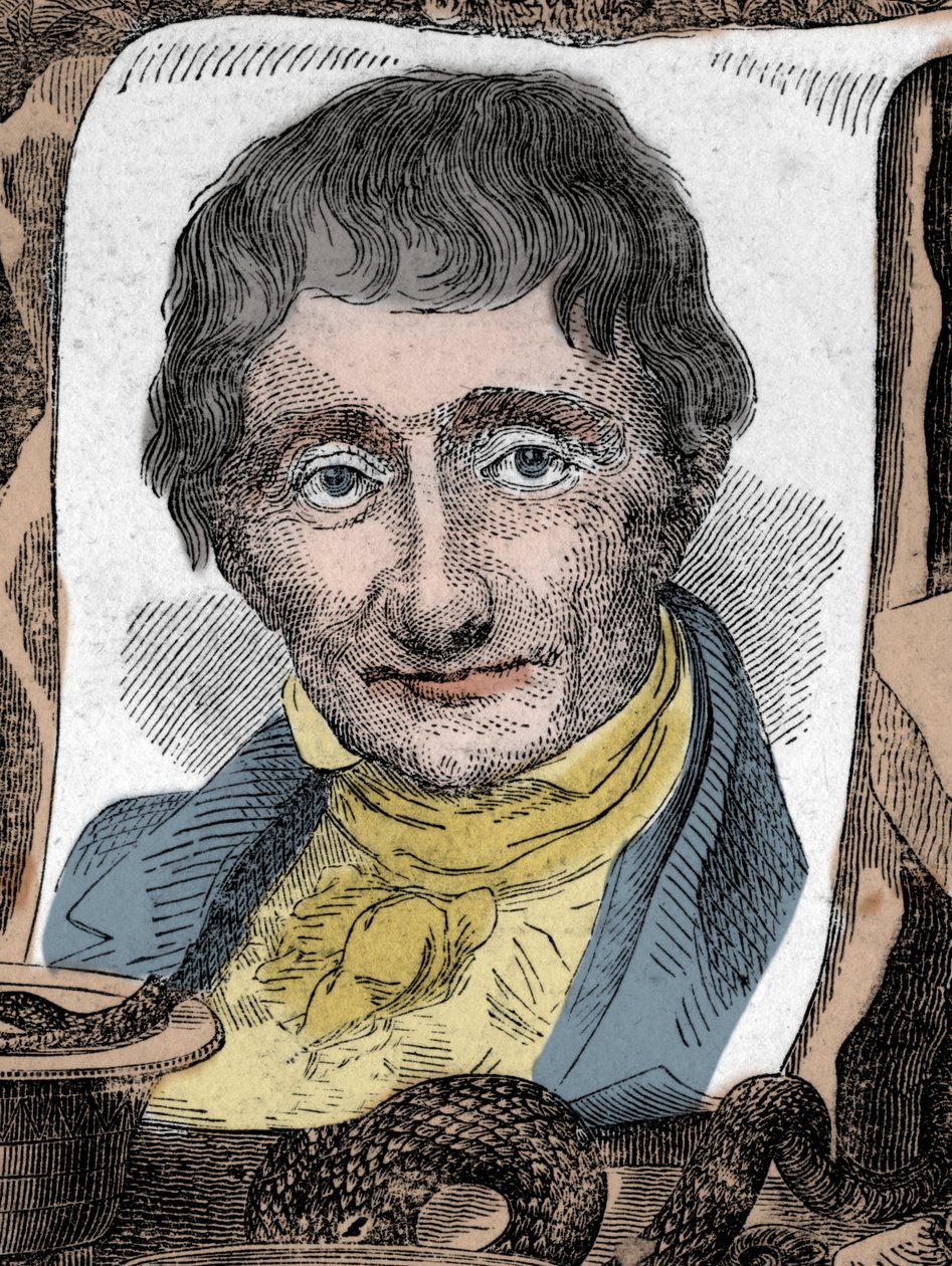 Alexandre Brongniart (1770 -1847) 法国科学家的肖像。 作者 未知艺术家