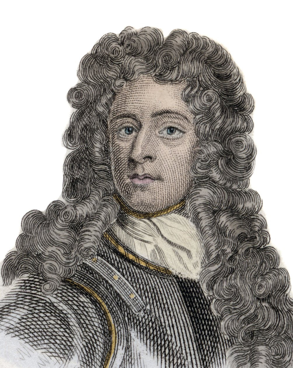 Portrait of Arthur Herbert (1647-1716), Earl of Torrington, Admiral and English politician. Engraving of the 19th century. 作者 未知艺术家