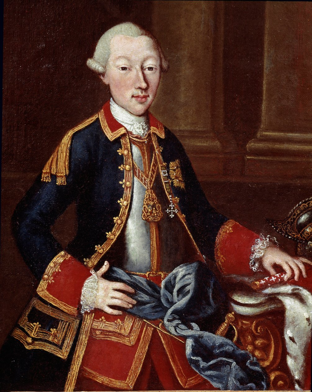 Portrait of Charles Emmanuel IV of Savoy (Carlo Emanuele IV di Savoia or Charles Emmanuel IV of Sardinia) (1751-1819) Anonymous painting. 18th century Museo del Risorgimento Rome 作者 未知艺术家