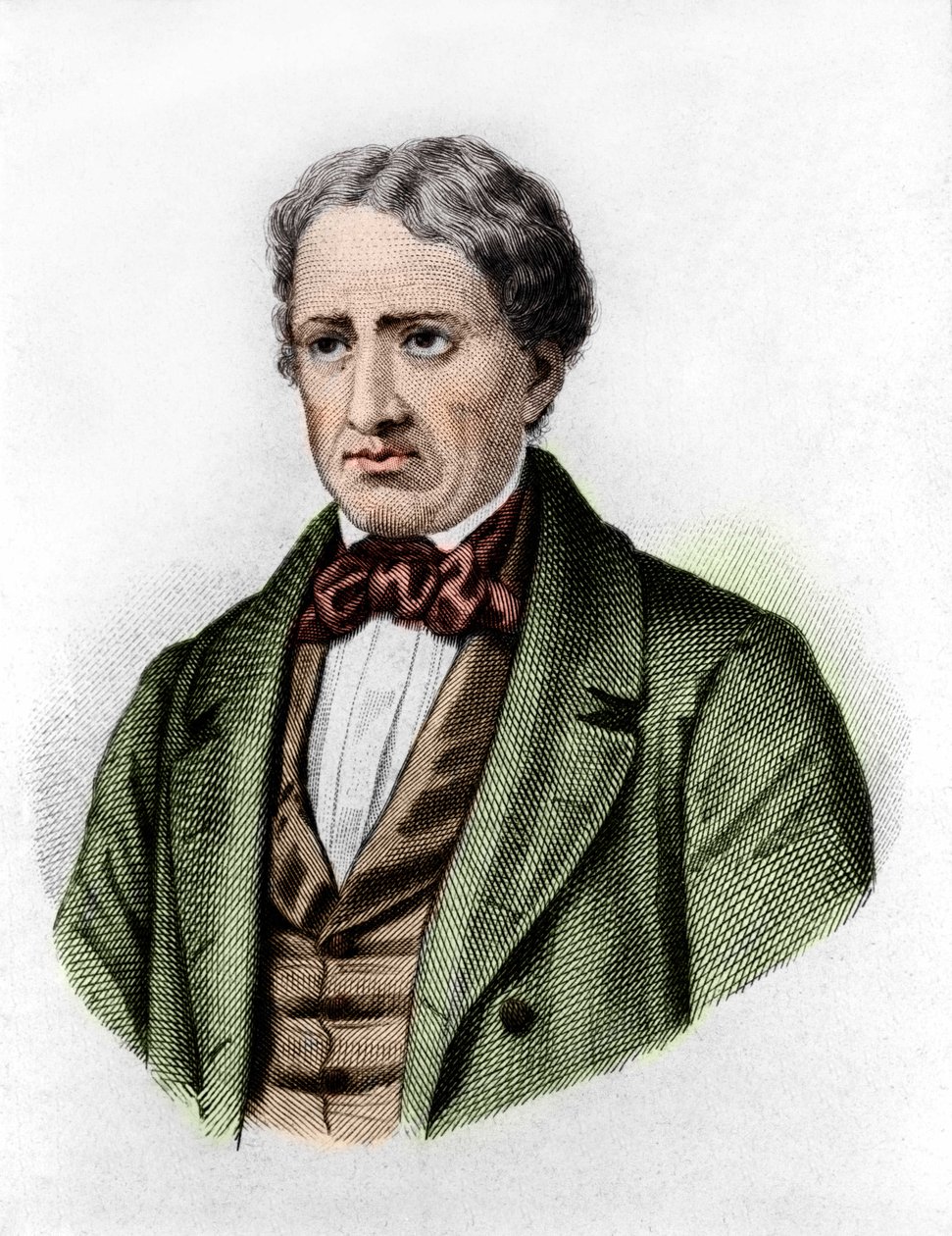 Portrait of Filippo (Philippe) Buonarroti (1761-1837).affiliated with the Illuminés (Illuminati) of Bavaria 作者 未知艺术家
