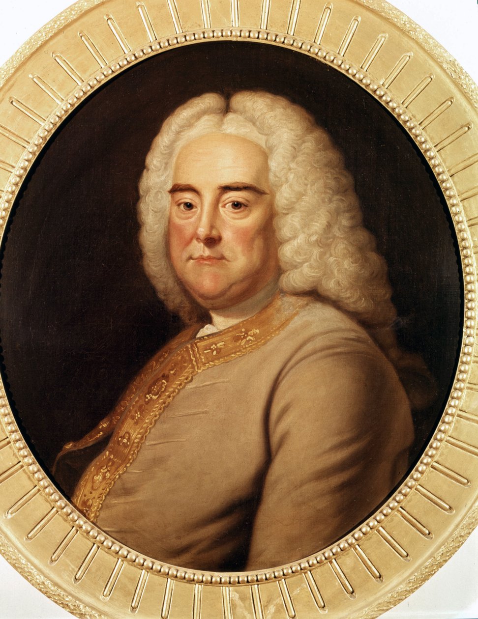 乔治·弗雷德里克·亨德尔 (Georg Friedrich Handel) 的肖像 作者 未知艺术家