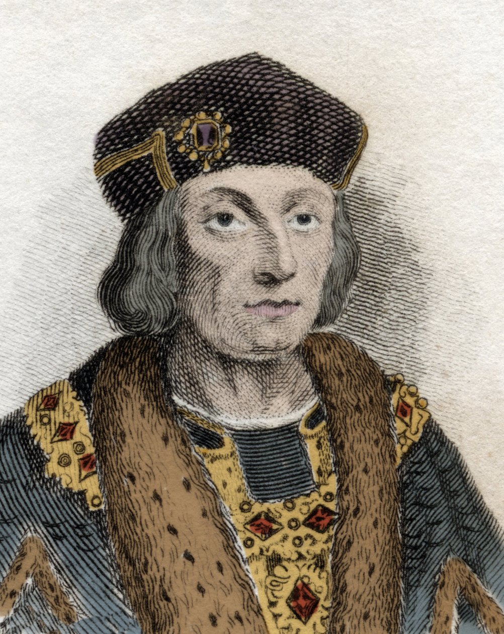Portrait of Henry VII (1457-1509), King of England. 作者 未知艺术家