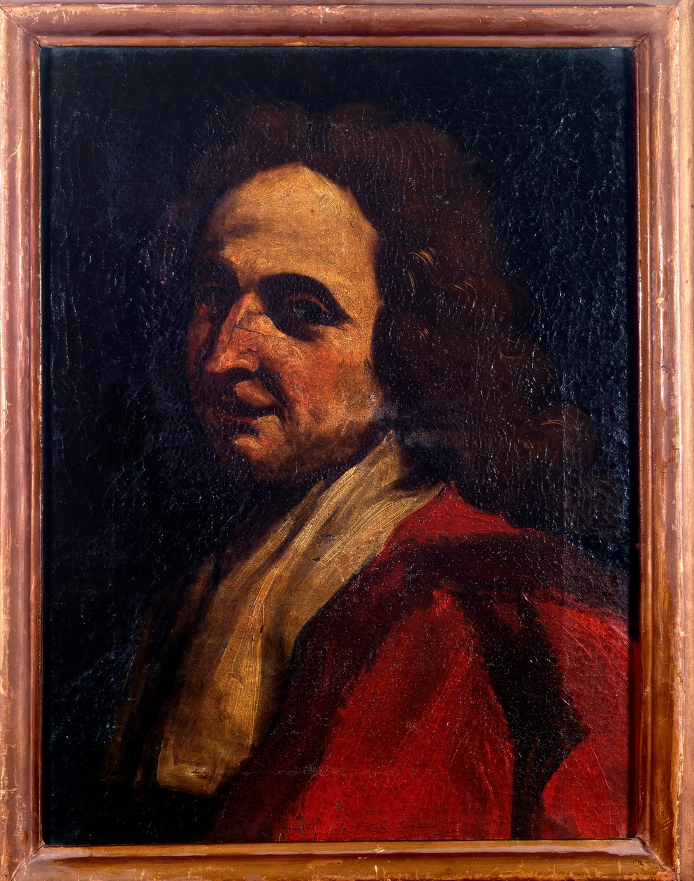 意大利歌手 Stefano Landi (1587-1639) 的肖像画。 18世纪。 博洛尼亚，市民博物馆 书目博物馆 作者 未知艺术家