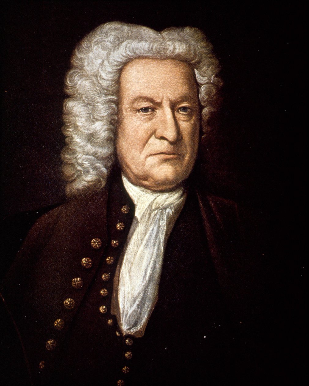 让-塞巴斯蒂安-巴赫（Johann Sebastian Bach）的画像 作者 未知艺术家