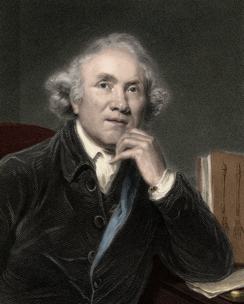 约翰亨特 (1728-1793) 苏格兰外科医生的肖像 作者 未知艺术家