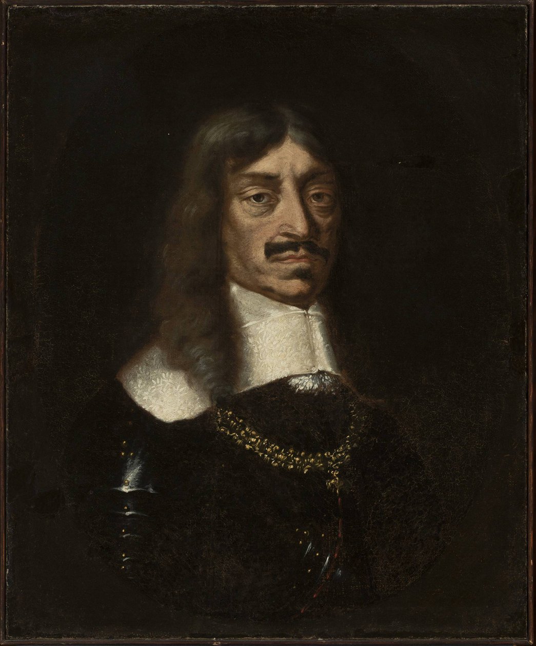 波兰国王和立陶宛大公约翰二世·卡西米尔·瓦萨 (1609-1672) 的肖像 作者 未知艺术家