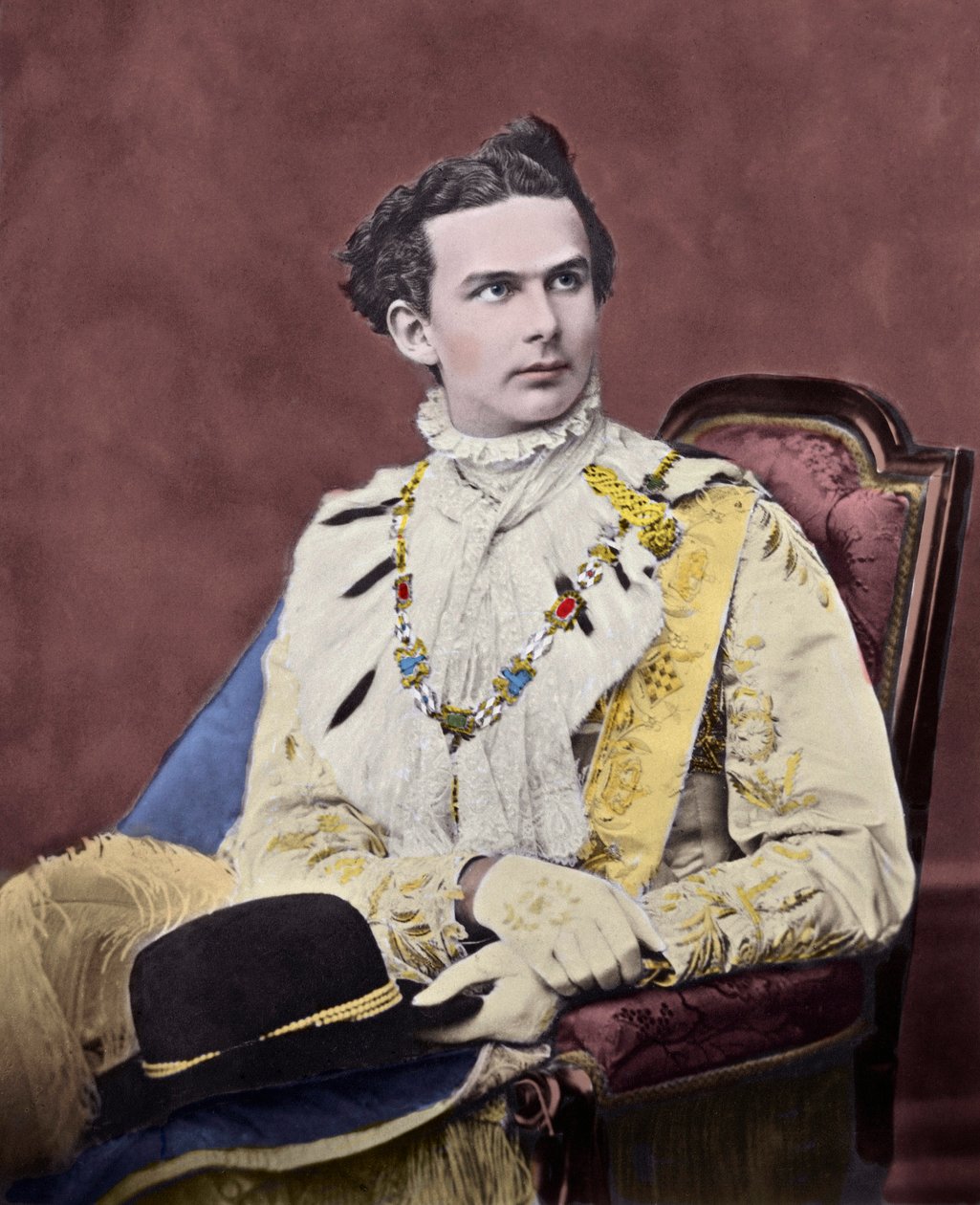 Portrait of Louis II de Baviere (Ludwig Otto Friedrich Wilhelm by Wittelsbach 作者 未知艺术家
