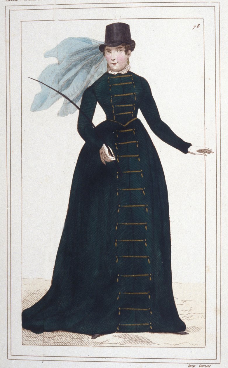 Marie-Paulette 的肖像，名叫 Pauline Bonaparte (1780-1825)，Borghese 公主。 1830 年的雕刻 作者 未知艺术家