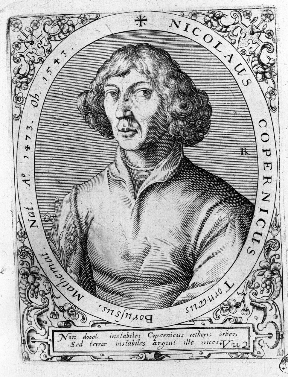 尼古拉斯·哥白尼的肖像 (Nicolaus Copernicus 作者 未知艺术家