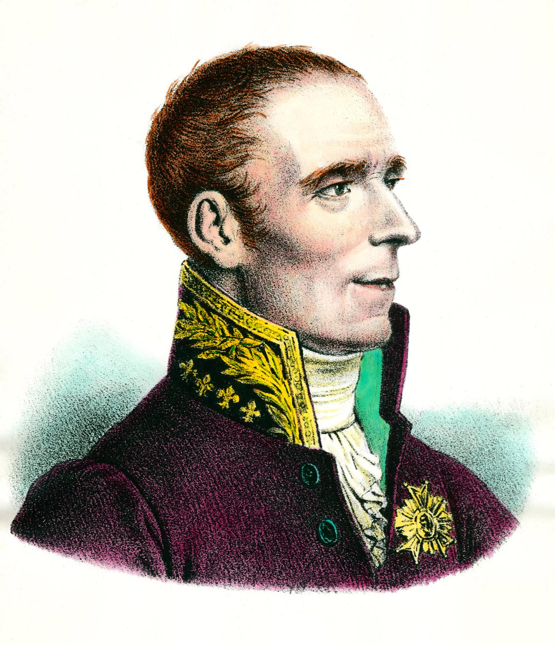Portrait of Pierre Simon, Marquis de Laplace (1745-1827) astronomer Engraving of the 18th century Private collection 作者 未知艺术家