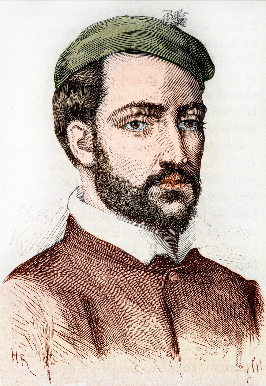 Portrait of Theodore Gericault, French painter (1791 - 1824) - in “” L