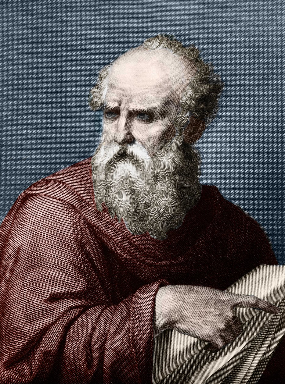 维特鲁威（Marcus Vitruvius Pollo）的肖像，生活在公元前1世纪的罗马建筑师。 作者 未知艺术家