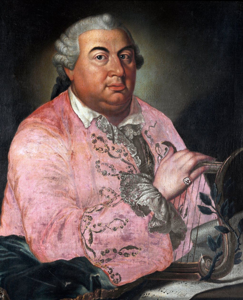 Portrait of the Italian composer Niccolo Jommelli (1714 -1774) Anonymous painting. 1760 around Bologna, Museo Civico Biblioteca Musicale 作者 未知艺术家