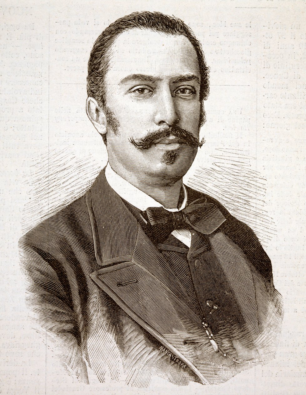 Portrait of the Italian politician Giovanni Giolitti (1842-1928). 作者 未知艺术家