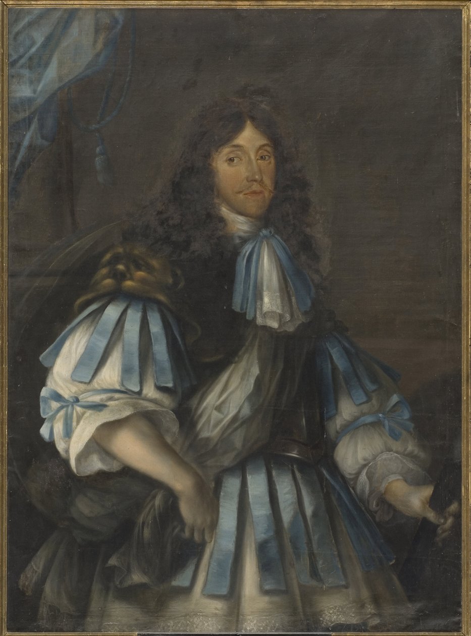 伊曼纽尔·德安哈尔特·科滕王子 - Anhalt-Koethen 的伊曼纽尔王子 (1631-1670) 的肖像，匿名。 布面油画。 尺寸：130x95 厘米。 斯德哥尔摩国家博物馆 作者 未知艺术家