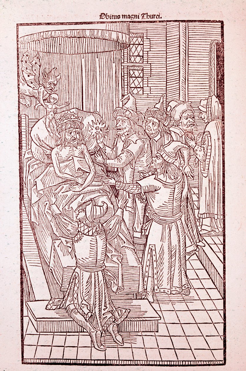 可能是 1481 年的苏丹穆罕默德二世（雕刻 作者 未知艺术家