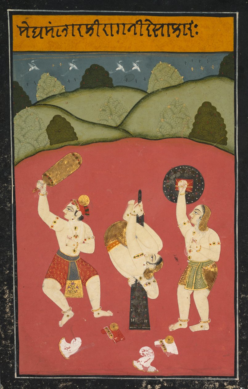 Meghamalhar 的 Ragini Desakh 作者 未知艺术家