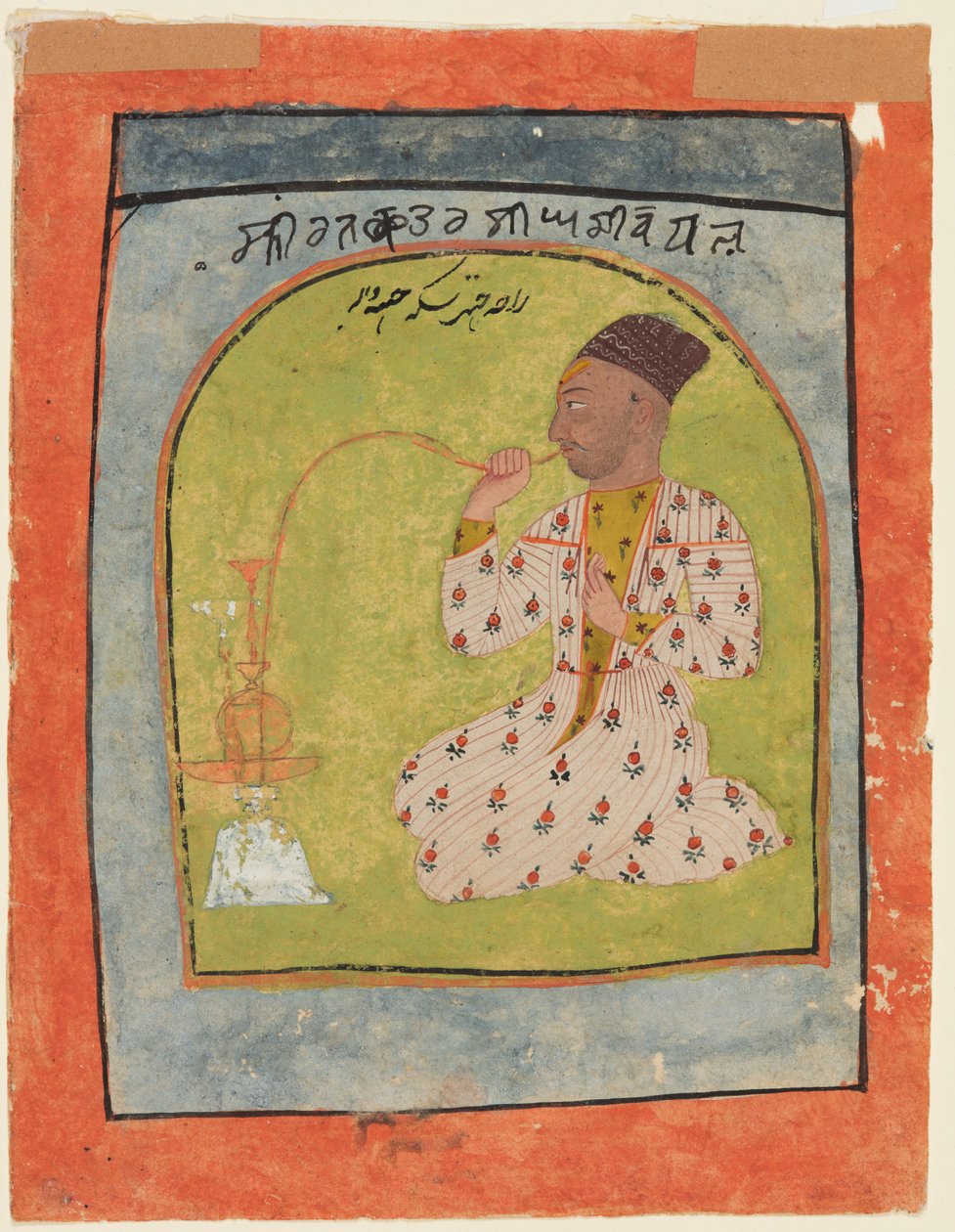 Raja Chattar Singh 吸烟 作者 未知艺术家