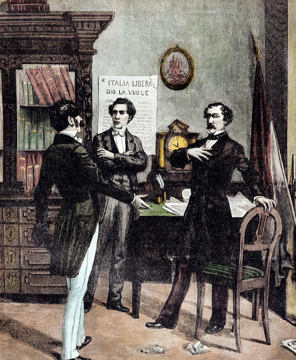 Risorgimento: The Five Days of Milan (Cinque giornate di Milano)（1848 年 3 月 18 日至 22 日）：这是 1848 年革命（第一次意大利独立战争的一部分）的第一集，见证了米兰人的崛起 民众反抗 作者 未知艺术家